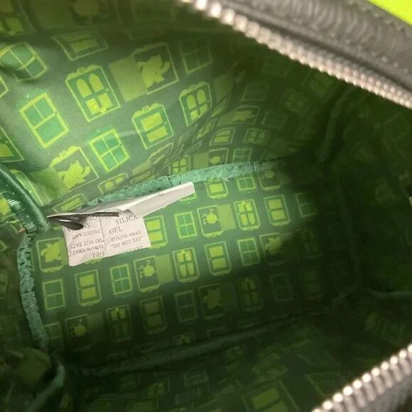 Disney Loungefly Mike Wazowski Monster Inc Mini Backpack NWT